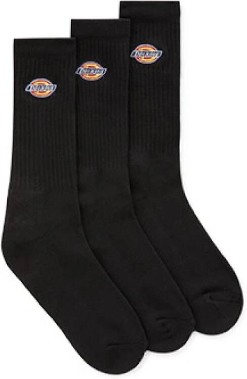 Dickies Sokken Valley Grove Embroidered Zwart Unisex