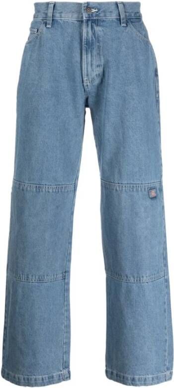 Dickies Straight Jeans Blauw Heren