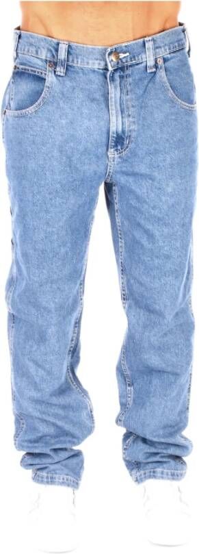 Dickies Straight Jeans Blauw Heren