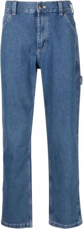 Dickies Straight Jeans Blauw Heren