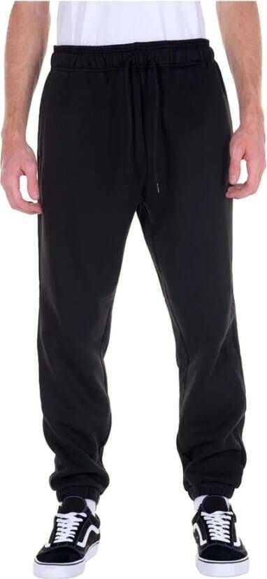 Dickies Zwarte broek met verstelbare taille en enkel elastiek Black Heren