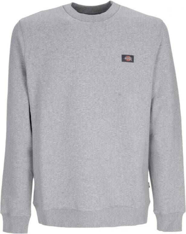 Dickies Grijze Melange Streetwear Sweatshirt Gray Heren