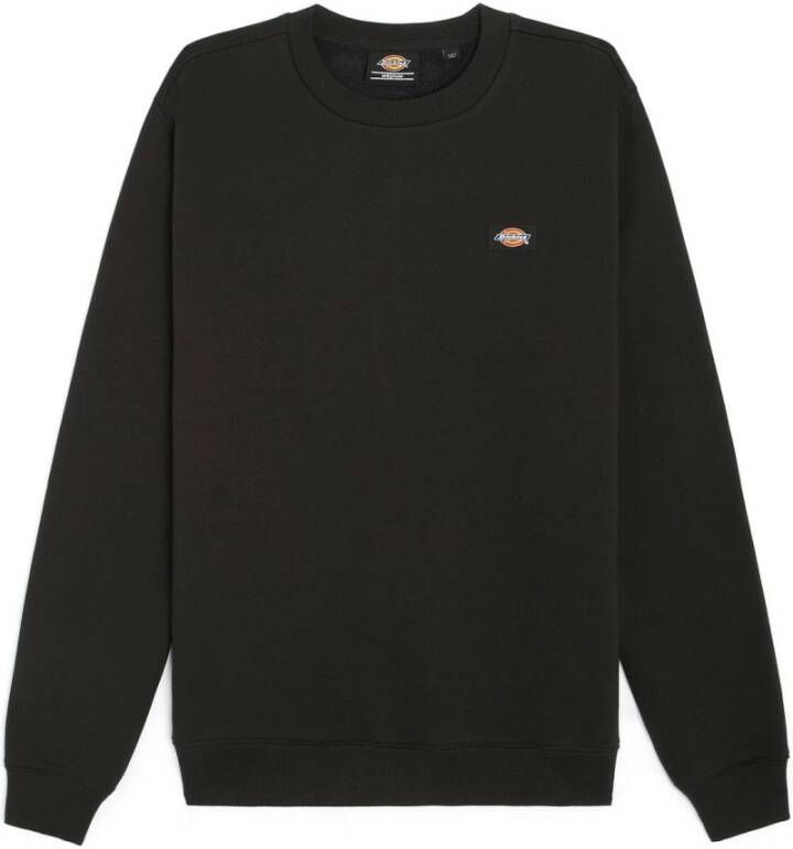 Dickies Heren Zwart Sweatshirt Ronde Hals Lange Mouw Black Heren