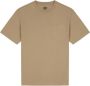 Dickies Bruin Katoenen T-Shirt met Logo Brown Heren - Thumbnail 1
