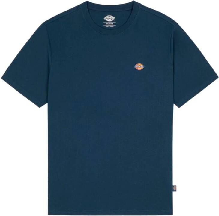 Dickies Blauw Katoenen T-Shirt voor Heren Blue Heren