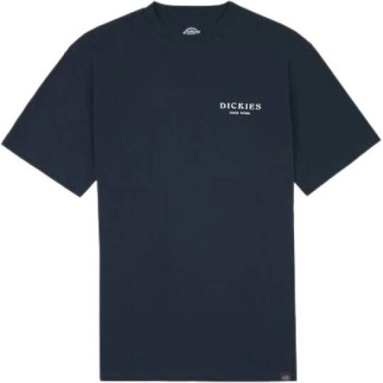 Dickies T-shirts Blauw Heren