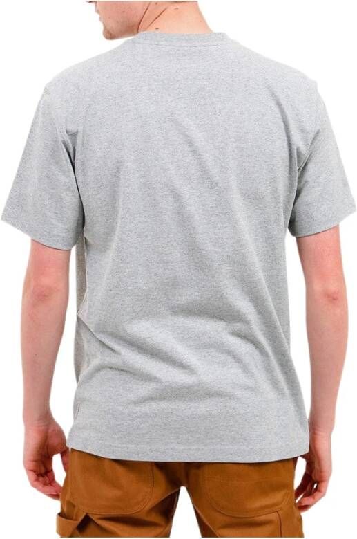 Dickies Grijze Katoenen T-shirt voor Heren Gray Heren