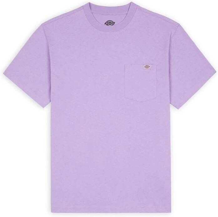 Dickies Porterdale Katoenen Jersey T-Shirt Purple Heren