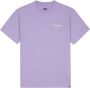 Dickies Paarse Katoenen Logoshirt Purple Heren - Thumbnail 1