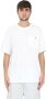 Dickies Casual Luray Zak T-shirt voor Mannen White Heren - Thumbnail 1