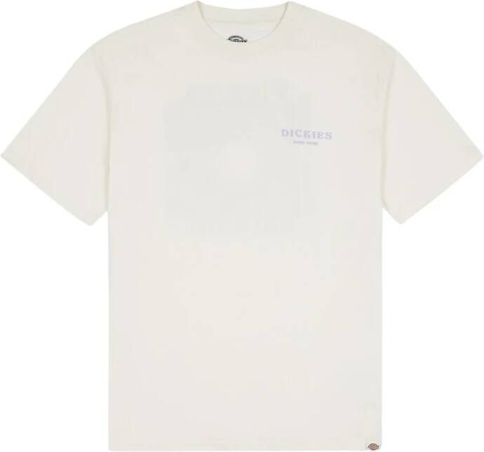 Dickies Oatfield Logo T-shirt White Heren