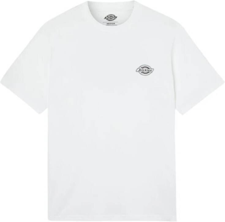 Dickies Klassiek Wit T-shirt voor Heren White Heren