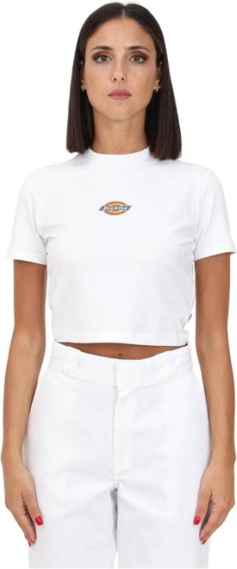 Dickies Maple Valley Tee voor vrouwen White Dames
