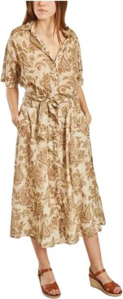 Diega Klompen jurk White Dames