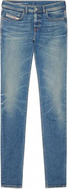 Diesel 1979 Sleenker 09E88-01 Slim-Fit Jeans Blauw Heren