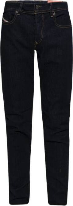 Diesel Donkerblauwe Skinny Fit Jeans Blauw Heren