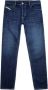 Diesel 1995 L.32 Blauwe Straight Jeans Blauw Heren - Thumbnail 3
