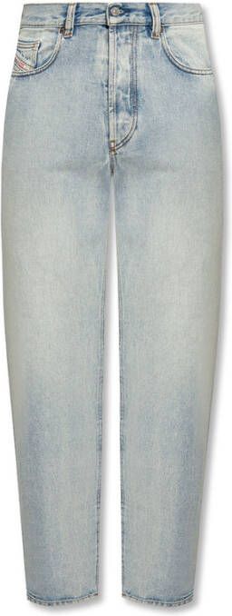 Diesel 2010 loose-fit jeans Blauw Heren