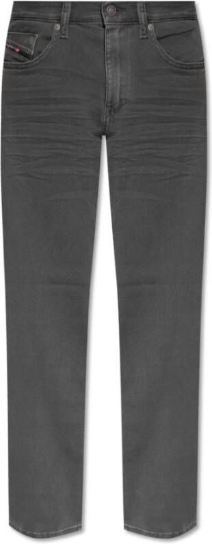 Diesel Grijze Jeans met 3 5 cm Hak Gray Heren