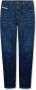 Diesel Donkerblauwe Stretch Denim Slim Fit Jeans Blauw Heren - Thumbnail 9