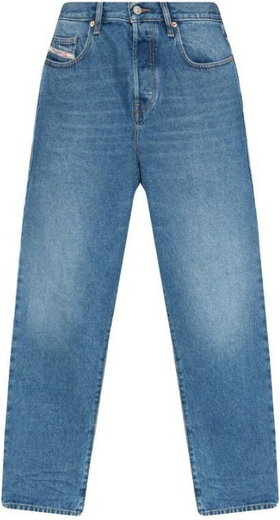 Diesel 2020 D-Viker straight leg jeans Blauw Heren