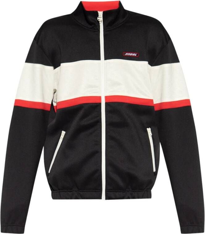 Diesel Amst-Cyall-Ht05 Rits Sweatshirt Zwart Heren