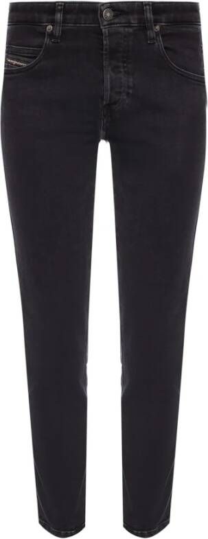 Diesel Zwarte Denim Jeans Babhila voor Dames Black Dames