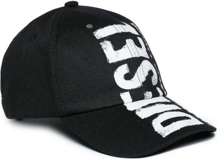 Diesel Kids Katoenen honkbalpet Zwart - Foto 2