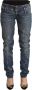 Diesel Blauwe Distressed Lage Taille Skinny Jeans Blauw Dames - Thumbnail 1
