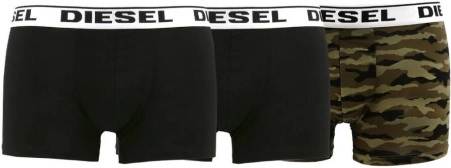Diesel Heren Boxershorts Tri-Pack Black Heren