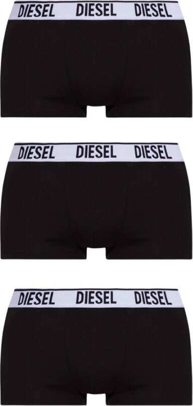 Diesel Boxershorts drie-pack Zwart Heren