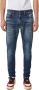 Diesel Slim-Fit Jeans Blauw Stijlvol en Comfortabel Blauw Heren - Thumbnail 1