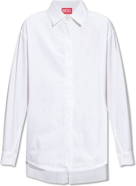Diesel C-Entel shirt White Dames