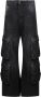 Diesel Cargo Katoenen Jeans met Meerdere Zakken Grijs Dames - Thumbnail 1