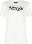 Diesel Casual Oversized T-shirt met Korte Mouwen White Dames - Thumbnail 1