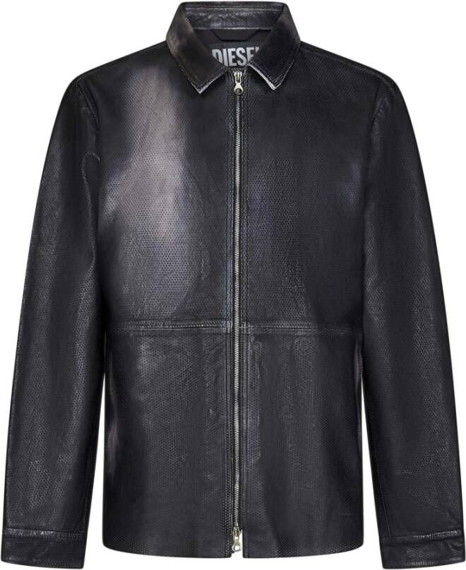 Diesel Coats Zwart Heren