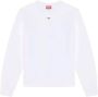 Diesel Comfortabele en stijlvolle S-Ginn-D Sweatshirt White Heren - Thumbnail 3