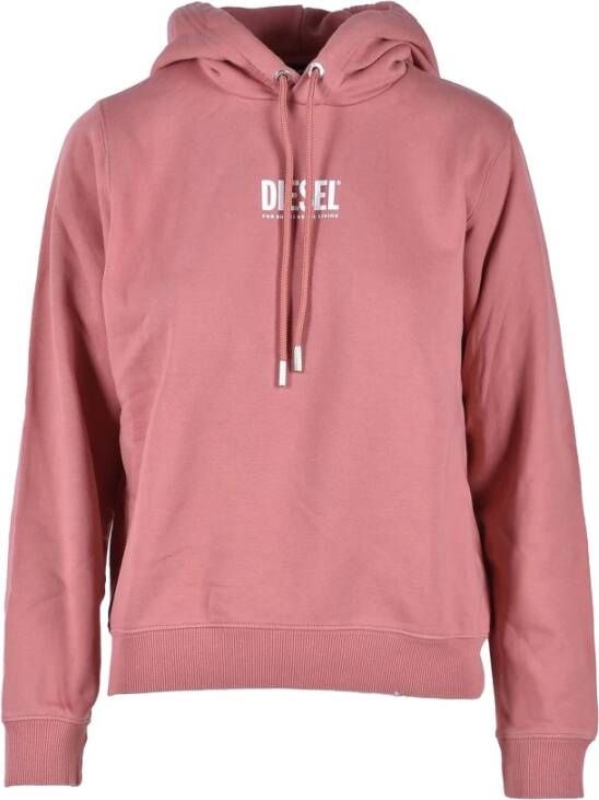 Diesel Comfortabele Roze Sweatshirt voor Vrouwen Roze Dames