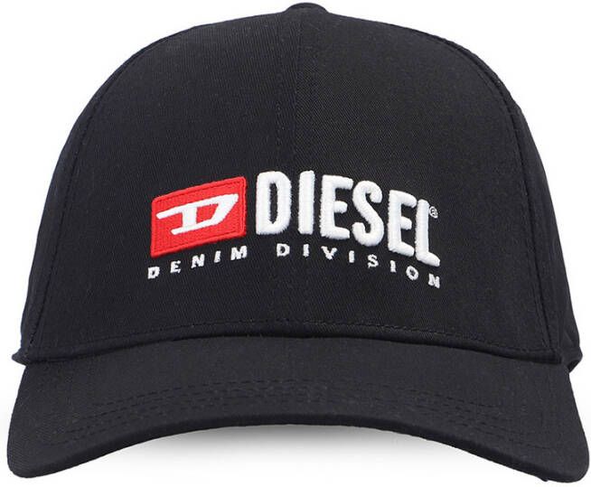Diesel Corry-Div baseball cap Zwart Heren