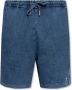 Diesel Casual Blauw Katoen Elastaan Shorts Blue Heren - Thumbnail 1