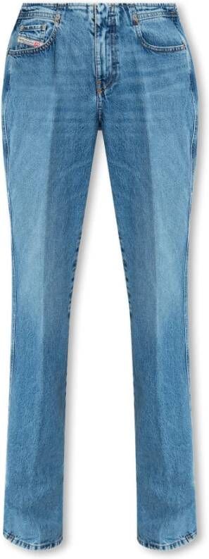 Diesel D-Escription low rise jeans Blauw Dames