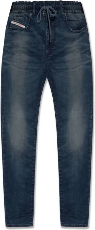 Diesel D-Krooley Jogg jeans Blauw Heren