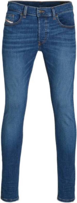 Diesel D-Luster Slim Fit Jeans voor Heren Blauw Heren