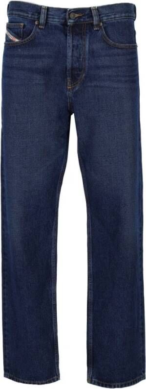 Diesel D-Macs Blauwe Jeans Klassieke Look MaxiHeren Comfort Blauw Heren