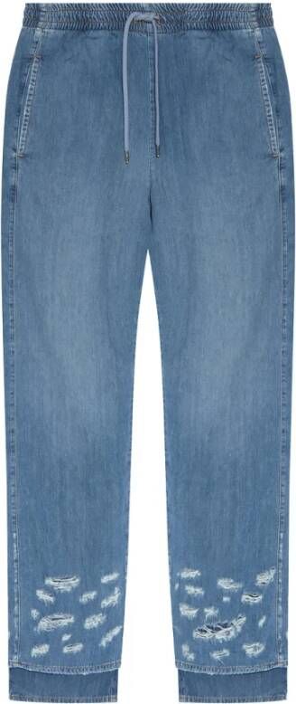Diesel D-Martian relaxed-fit jeans Blauw Heren