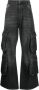 Diesel Cargo jeans van gerecycled katoen met losse pasvorm Black Dames - Thumbnail 1