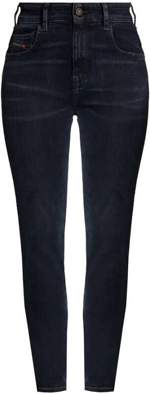 Diesel high waist skinny jeans D Slandy High donkerblauw - Foto 5