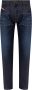 Diesel Slim-fit Heren Jeans met Logo Details Blauw Heren - Thumbnail 3