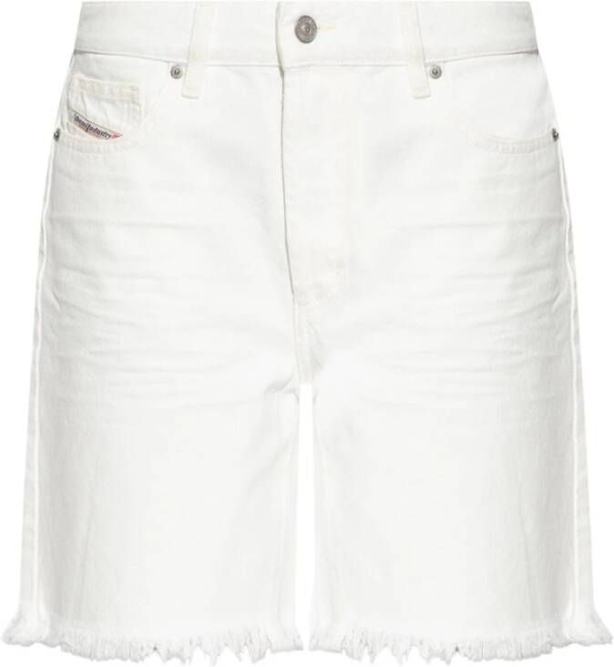 Diesel De-Amy denim shorts De-Amy denim shorts White Dames