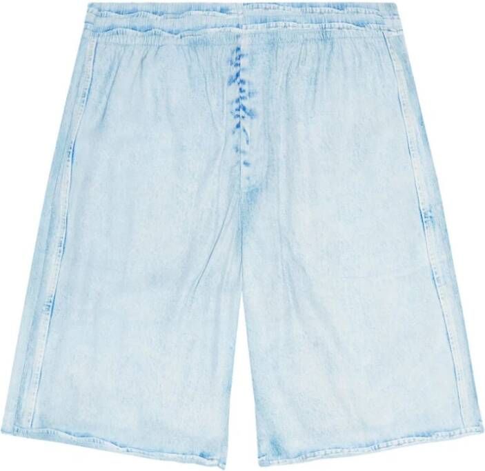 Diesel Denim Shorts Blauw Heren